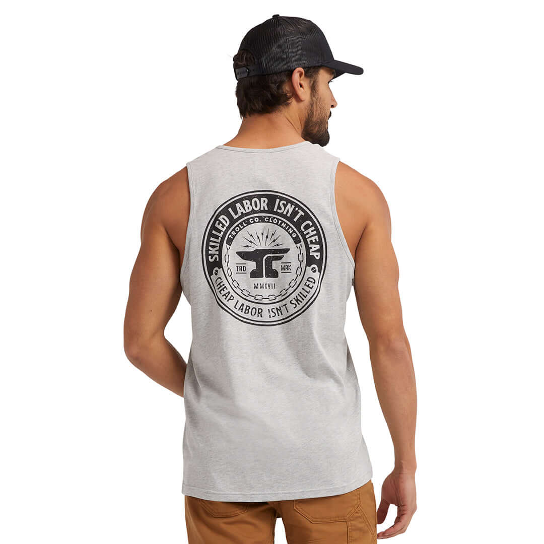 Men's SLIC Tank Top | Color: Gray Heather