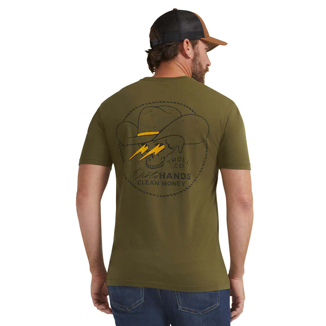 Men's DHCM Savage T-Shirt | Color: Military Green