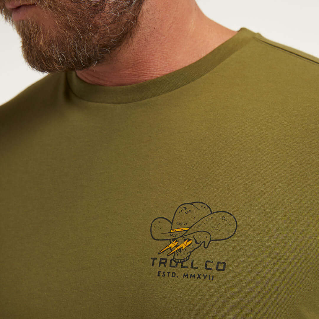 Men's DHCM Savage T-Shirt | Color: Military Green