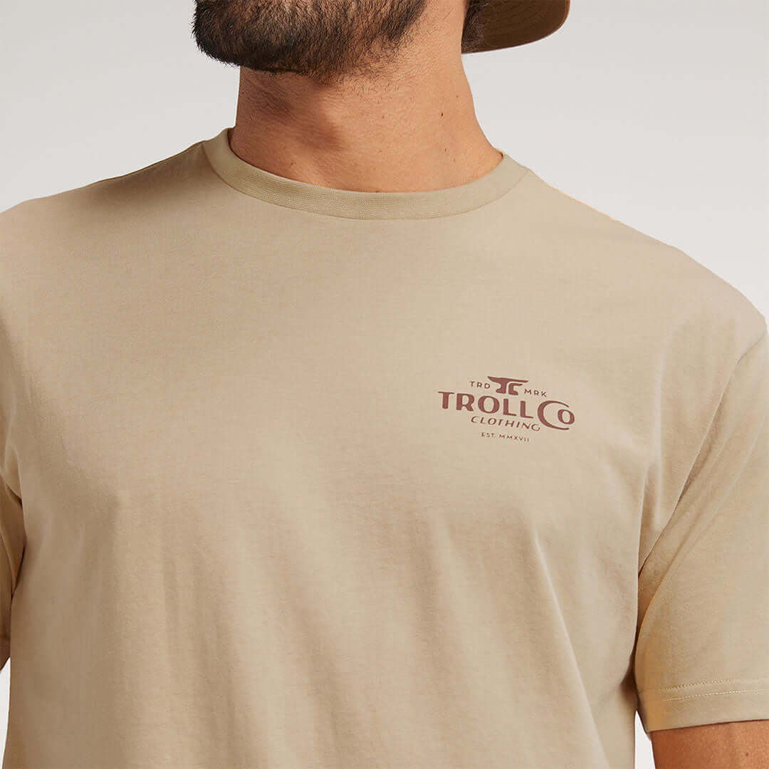 Men's SBC Banner T-Shirt | Color: Tan
