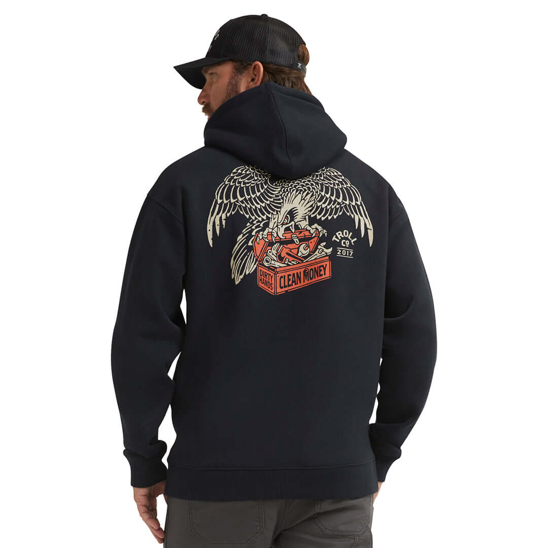 Men's DHCM Eagle Eye Hoodie | Color: Black