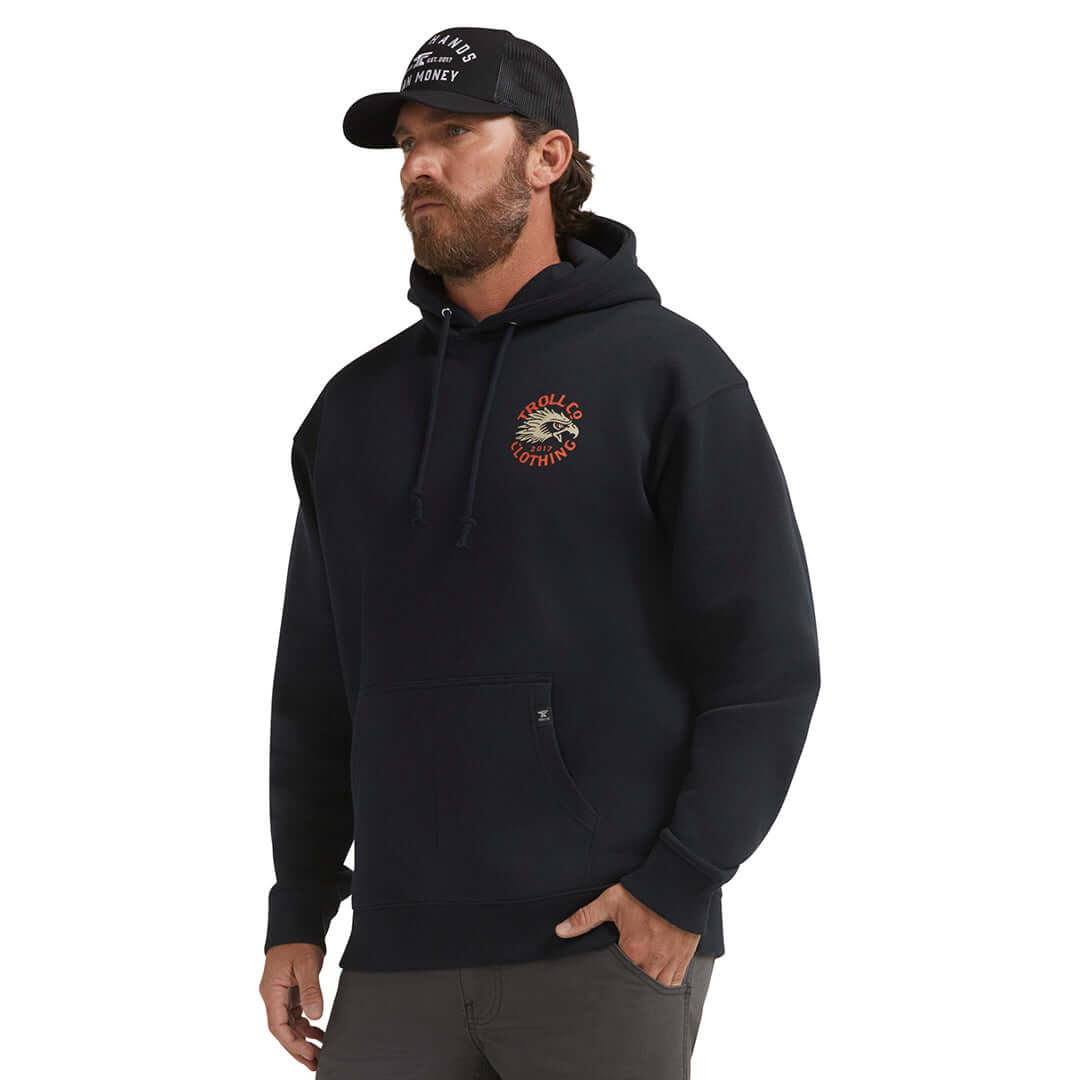 Men's DHCM Eagle Eye Hoodie | Color: Black