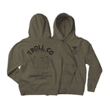 Men's WHUS Butterface Hoodie | Color: Military Green