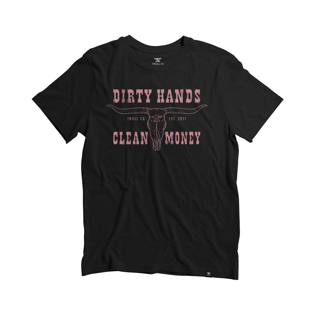 Women's DHCM Longhorn T-Shirt | Color: Black