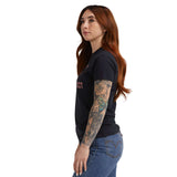 Women's DHCM Longhorn T-Shirt | Color: Black