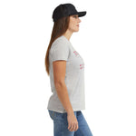 Women's DHCM Longhorn T-Shirt | Color: Gray Heather