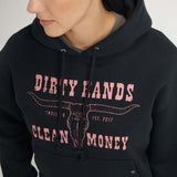 Women's DHCM Longhorn Hoodie | Color: Black
