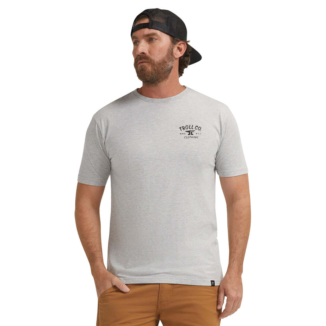 Men's Hammer Twins T-Shirt | Color: Gray Heather