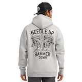 Men's Hammer Twins Hoodie - Color: Gray Heather