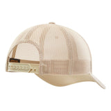 NOLAW Broken Clover Curved Brim Trucker Hat | Color: Sand