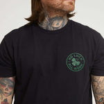 Men's NOLAW Broken Clover T-Shirt | Color: Black
