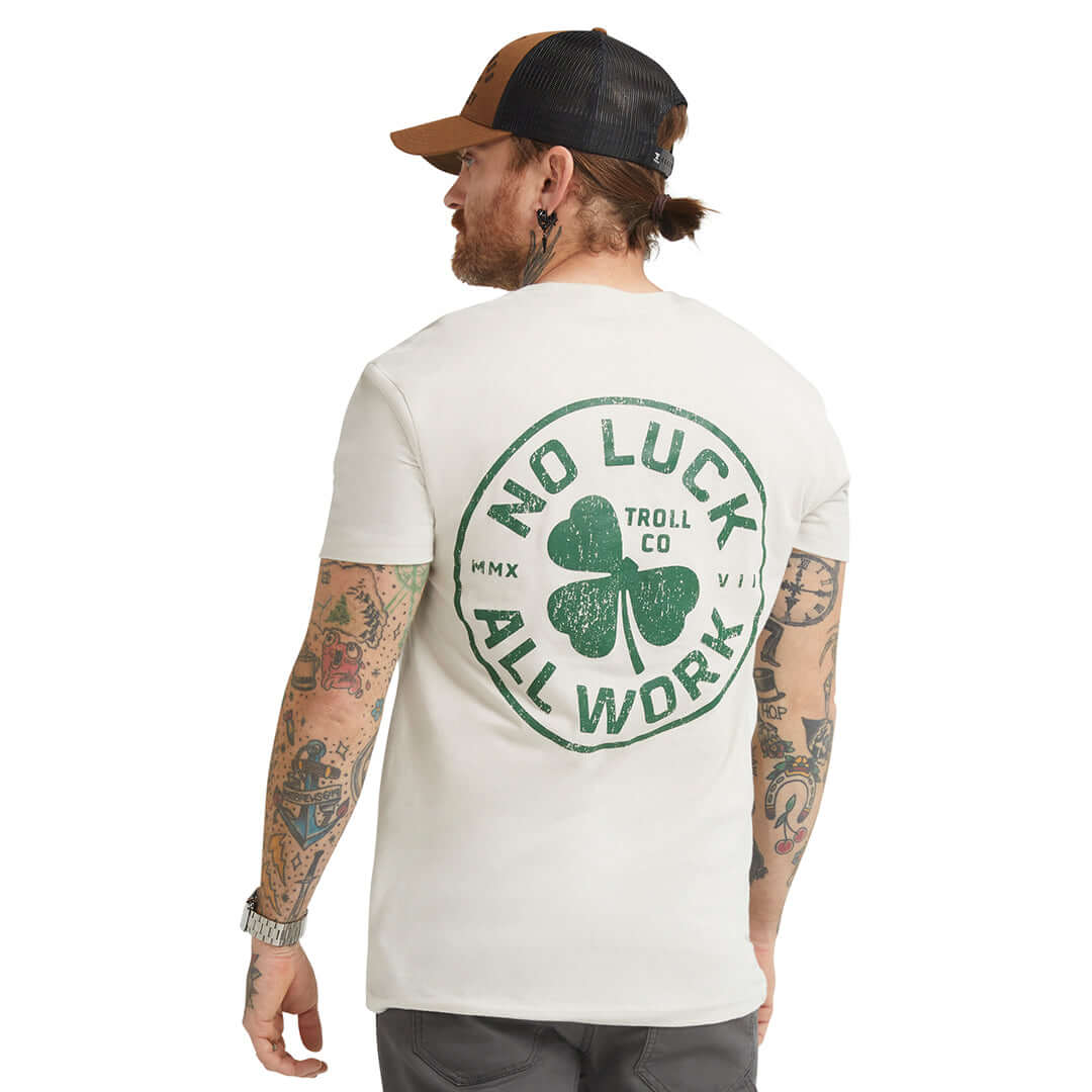 Men's NOLAW Broken Clover T-Shirt | Troll Co.