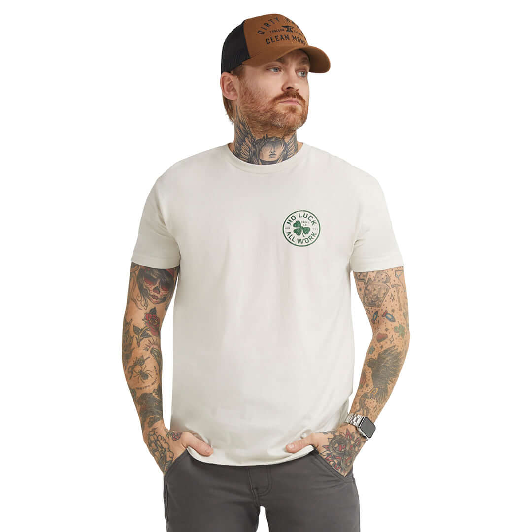 Men's NOLAW Broken Clover T-Shirt | Troll Co.