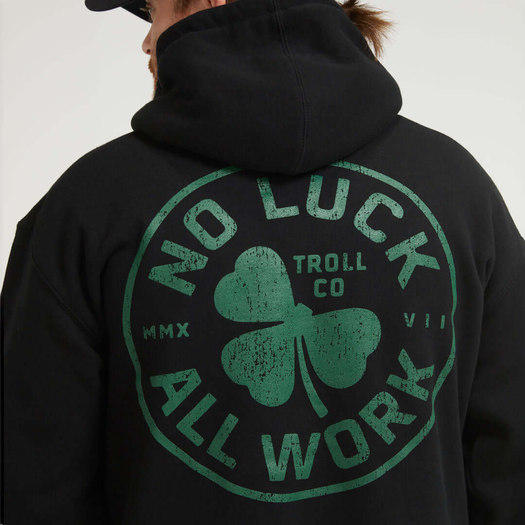 Men's NOLAW Broken Clover Hoodie | Troll Co.