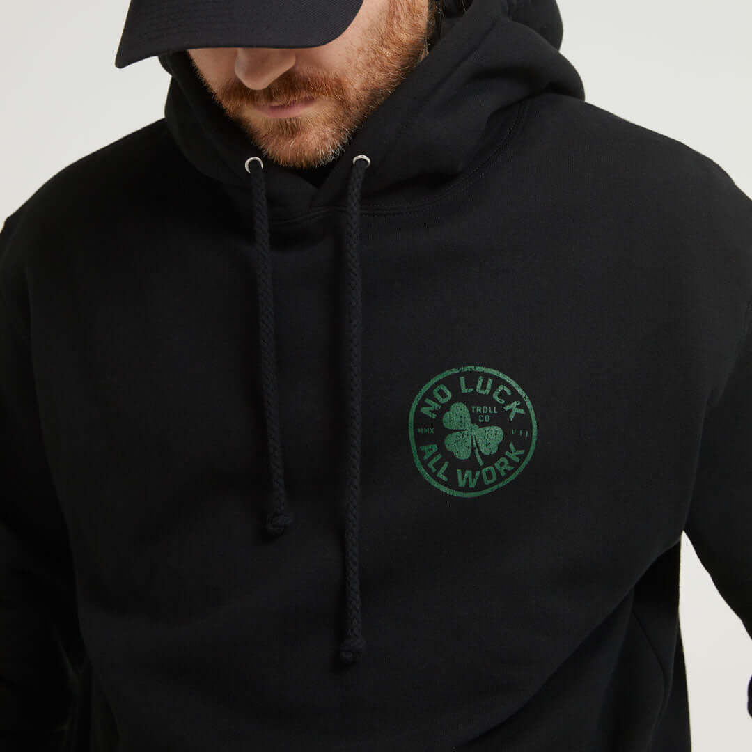 Men's NOLAW Broken Clover Hoodie | Troll Co.