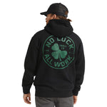 Men's NOLAW Broken Clover Hoodie | Color: Black