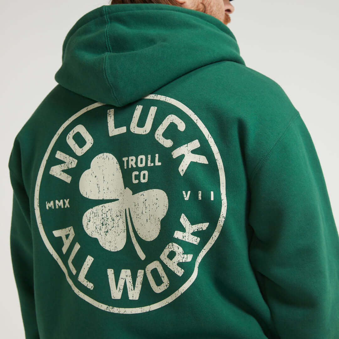 Men's NOLAW Broken Clover Hoodie | Troll Co.