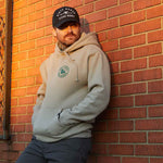 Men's NOLAW Broken Clover Hoodie | Color: Cement