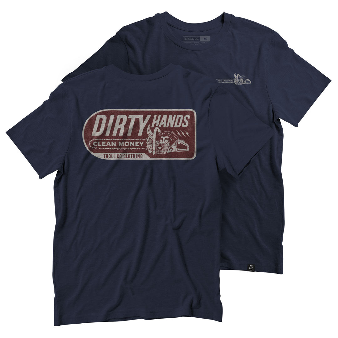 Men's DHCM Chainsaw T-Shirt - Color: Navy