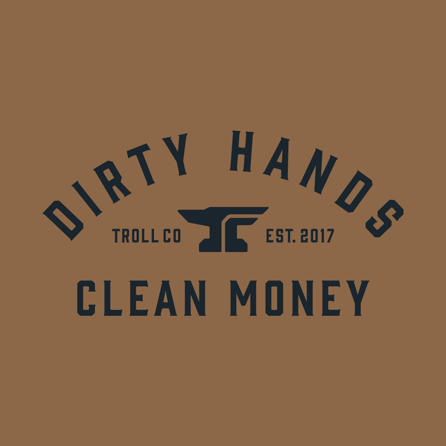 Men's DHCM Classic Hoodie - Color: Dark Tan