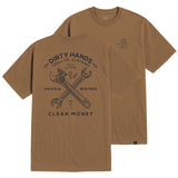 Men's DHCM Twisting Wrenches T-Shirt | Color: Dark Tan