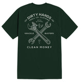 Men's DHCM Twisting Wrenches T-Shirt | Color: Pine