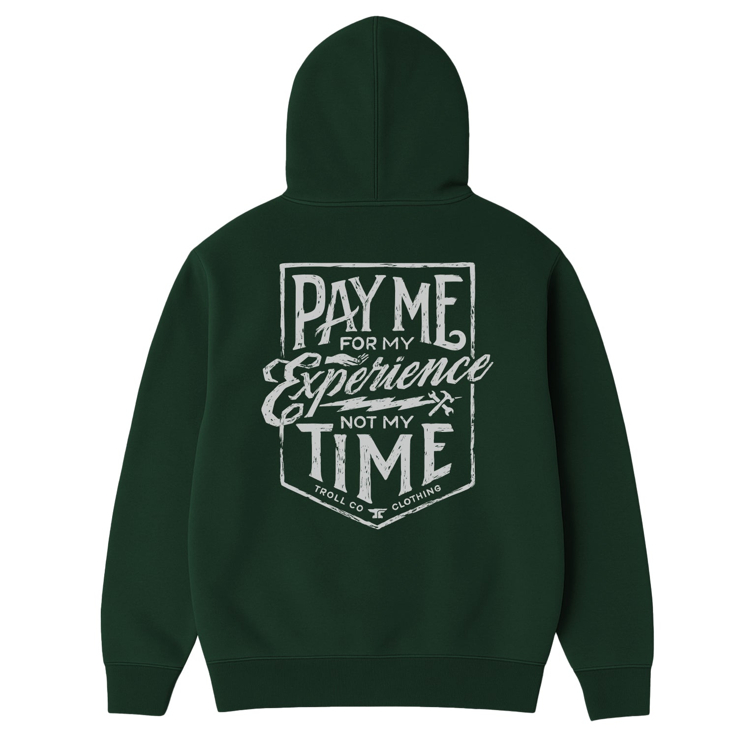 Men's Pay Me Hoodie | Color: Pine