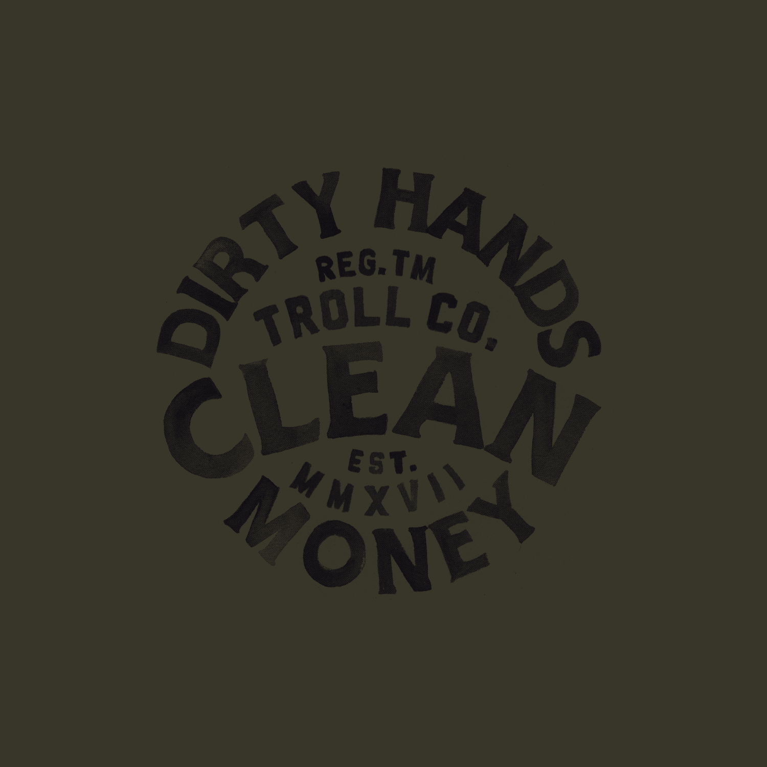 Men's DHCM Elixir T-Shirt - Color: Military Green