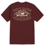 Men's DHCM Wing Spanner T-Shirt | Color: Port
