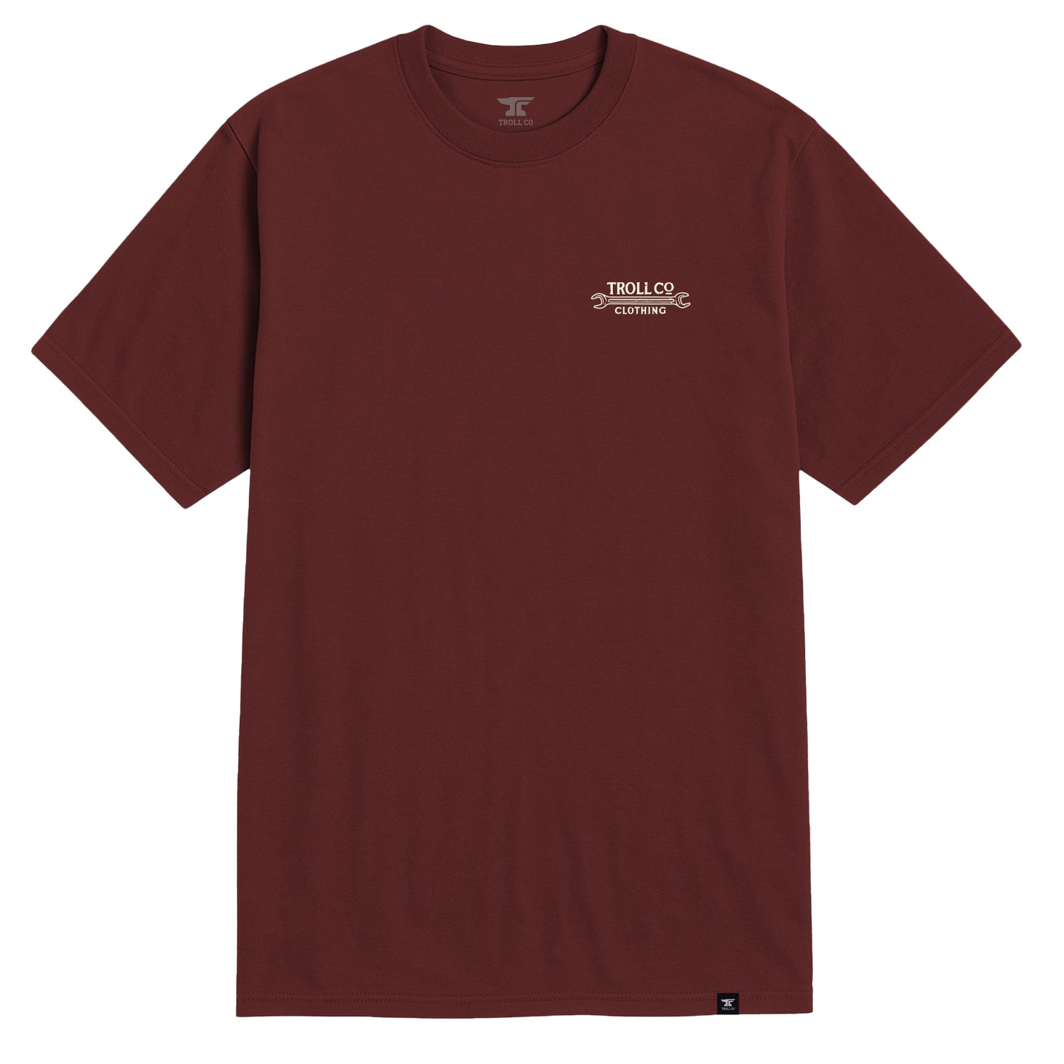 Men's DHCM Wing Spanner T-Shirt | Color: Port
