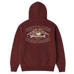 Men's DHCM Wing Spanner Hoodie | Color: Port