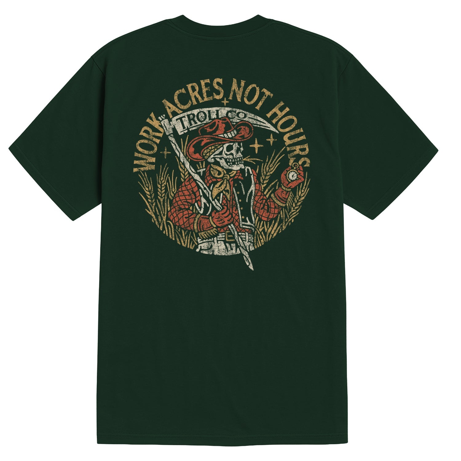 Men's Work Acres T-Shirt | Color: Pine