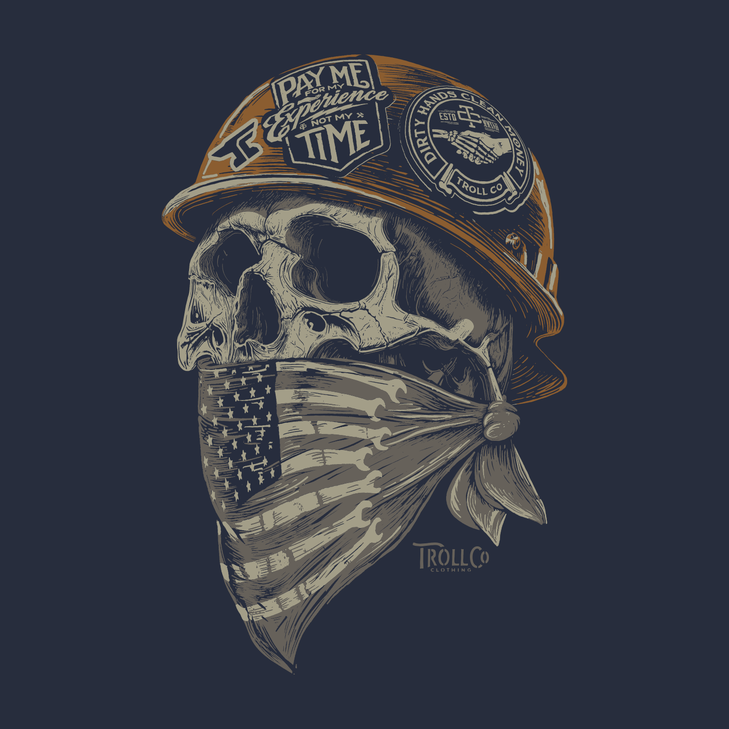 Men's Headstrong T-Shirt - Color: Navy