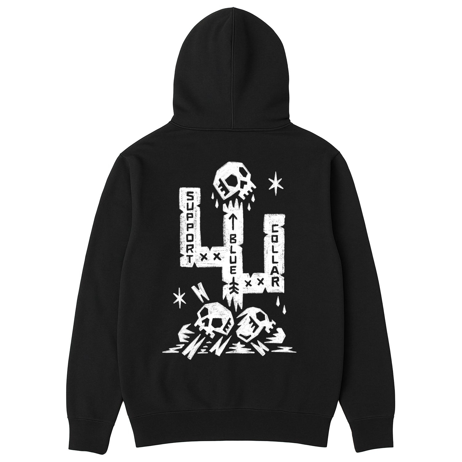 Men's SBC Cactus Hoodie | Color: Black