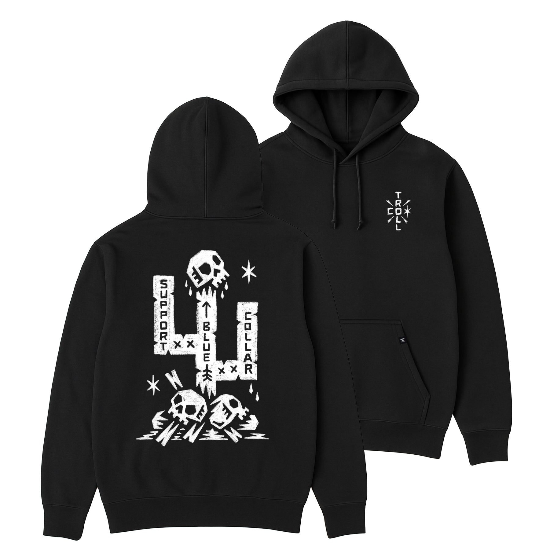 Men's SBC Cactus Hoodie | Color: Black