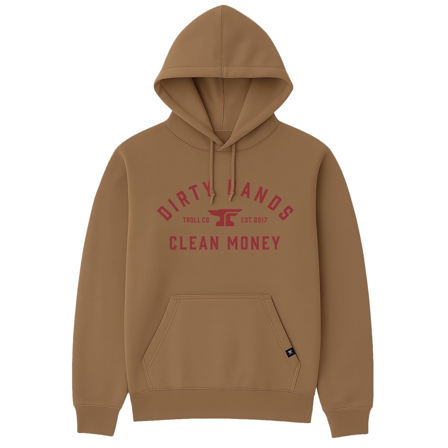 Women's DHCM Classic Hoodie - Color: Dark Tan