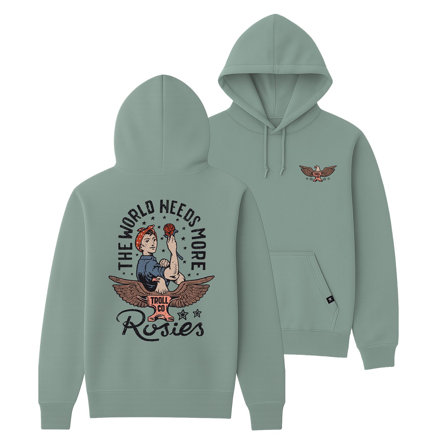 Women's Rosie Hoodie - Color: Sage