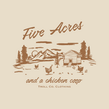 Women's Five Acres T-Shirt - Color: Ivory