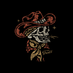 Women's Skull Acres Hoodie | Color: Black