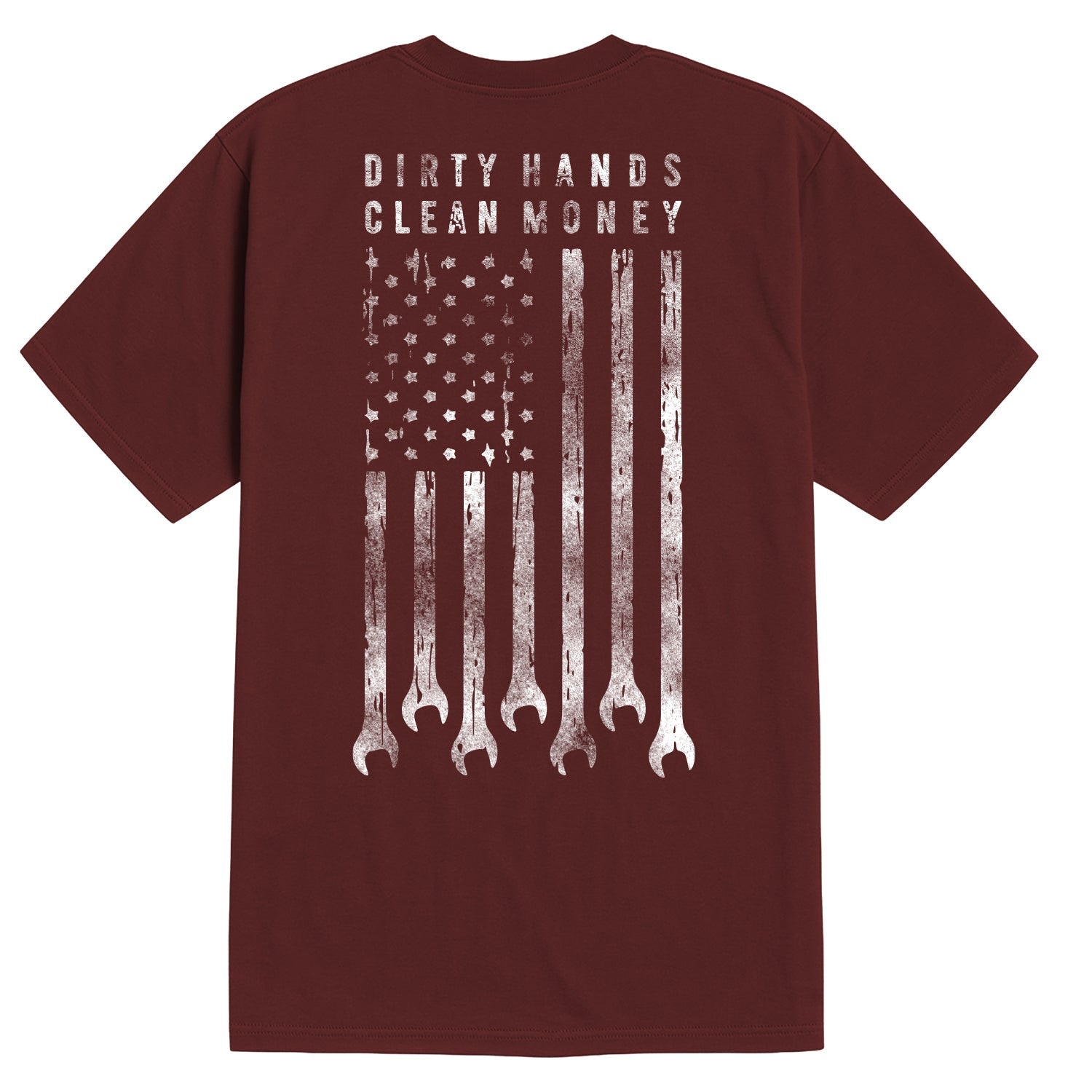 Men's DHCM Flagship T-Shirt | Color: Port