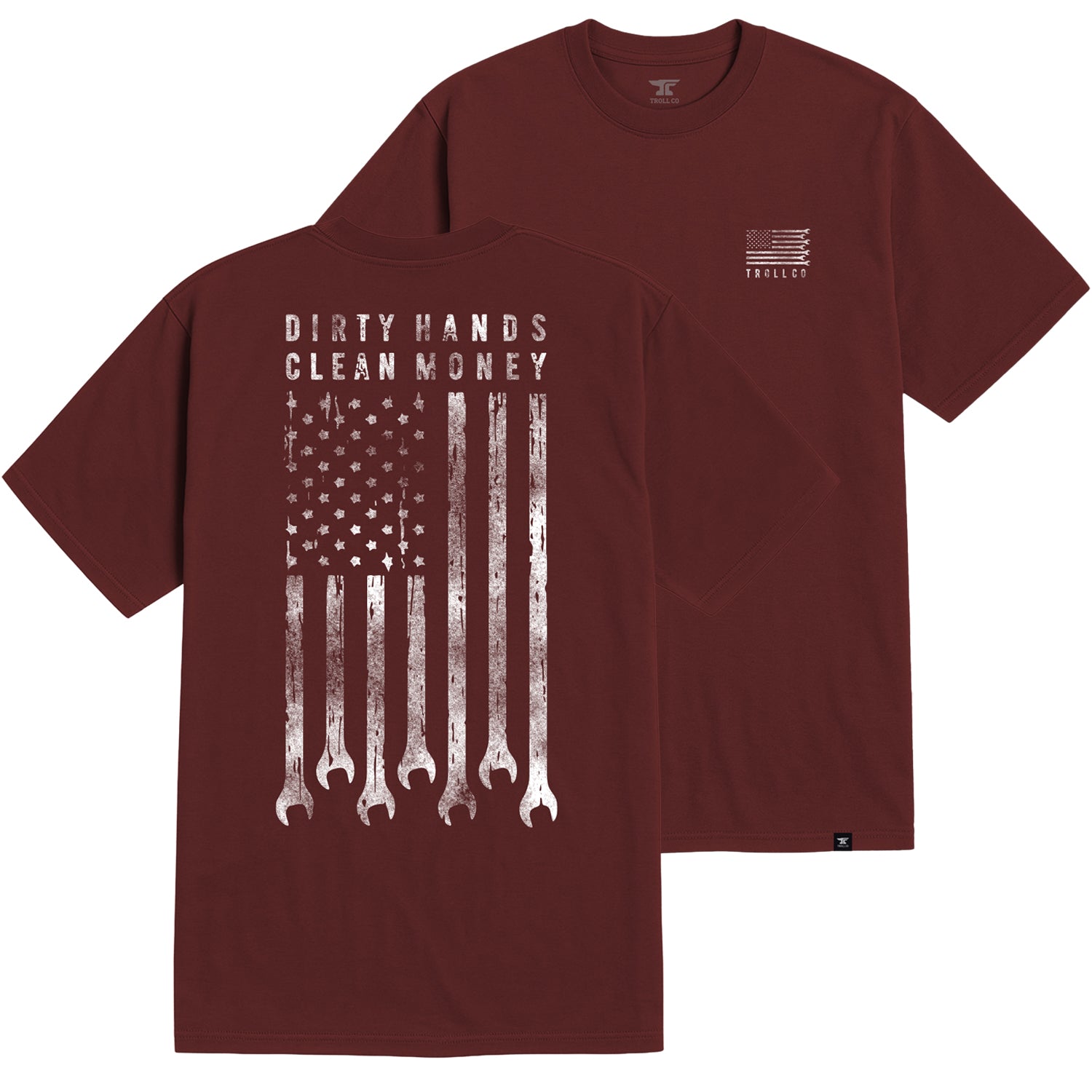 Men's DHCM Flagship T-Shirt | Color: Port