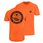 Men's DHCM Haggler Hi-Vis T-Shirt - Color: Bright Orange