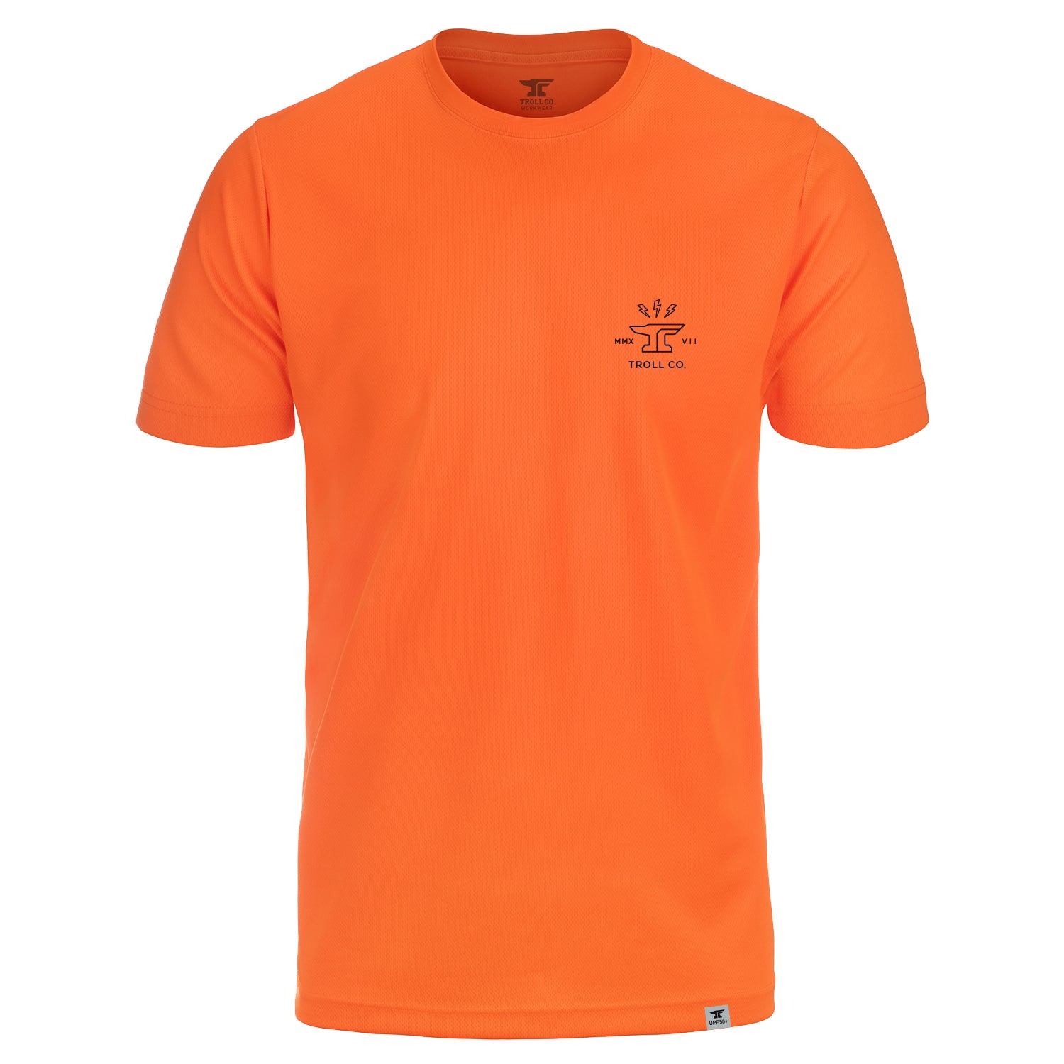 Men's DHCM Twisting Wrenches Hi-Vis T-Shirt - Color: Bright Orange