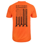Men's DHCM Flagship Hi-Vis T-Shirt - Color: Bright Orange
