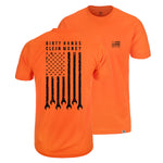 Men's DHCM Flagship Hi-Vis T-Shirt - Color: Bright Orange