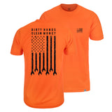 Men's DHCM Flagship Hi-Vis T-Shirt - Color: Bright Orange