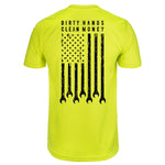 Men's DHCM Flagship Hi-Vis T-Shirt - Color: Bright Lime