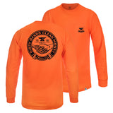 Men's DHCM Haggler Hi-Vis Long Sleeve - Color: Bright Orange