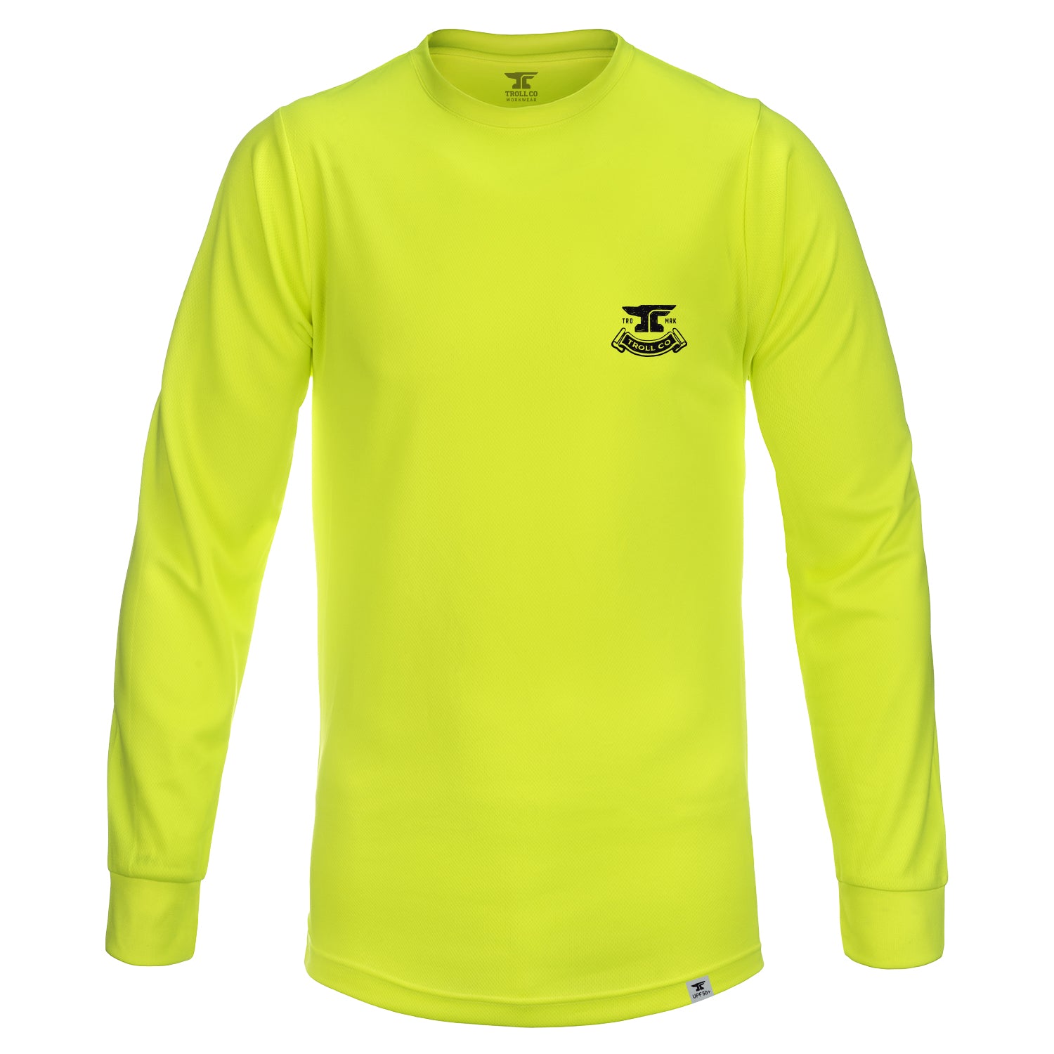 Men's DHCM Haggler Hi-Vis Long Sleeve - Color: Bright Lime