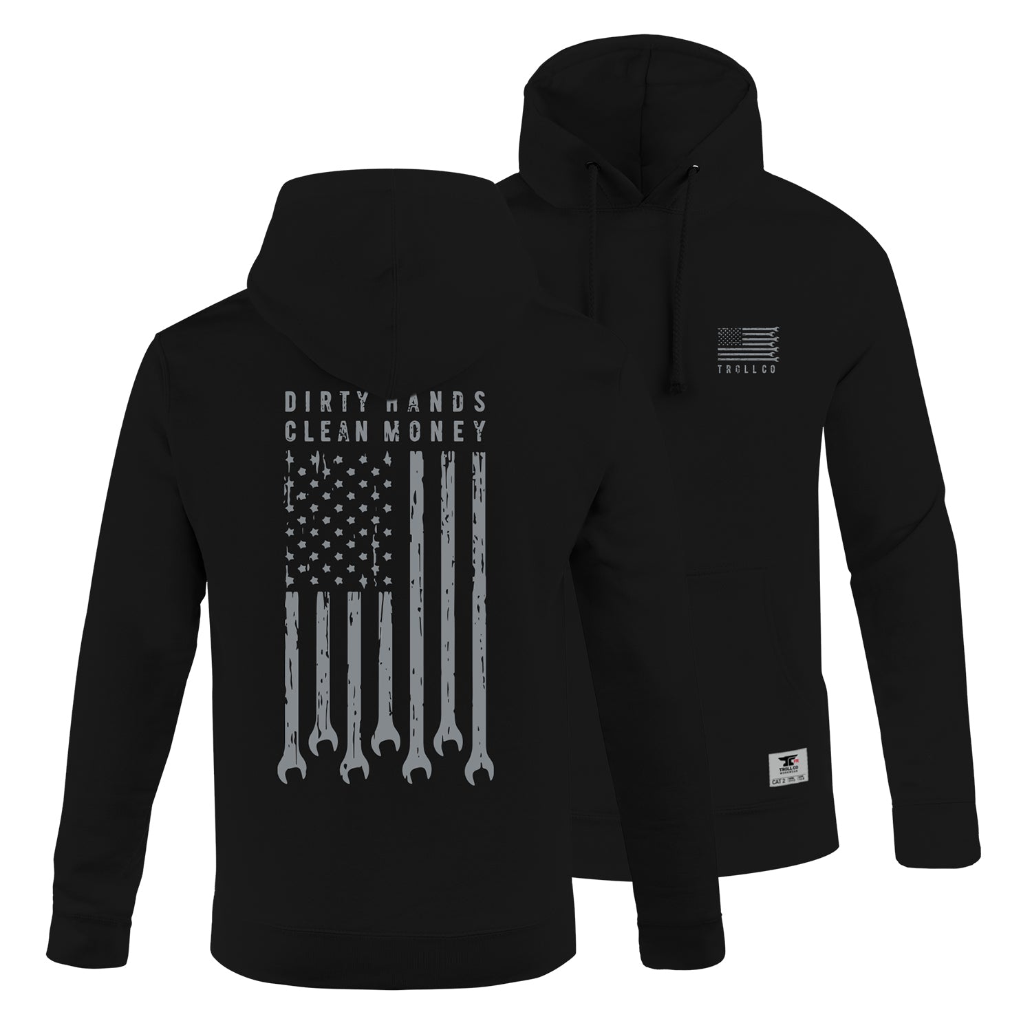 Men's DHCM Flagship FR Hoodie - Color: Black